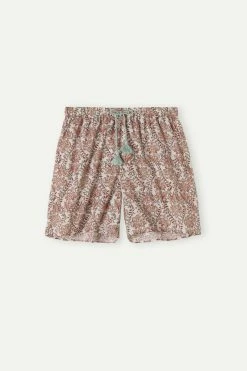 Spices Garden Cotton Shorts -intimissimi shop PD2467A994I F