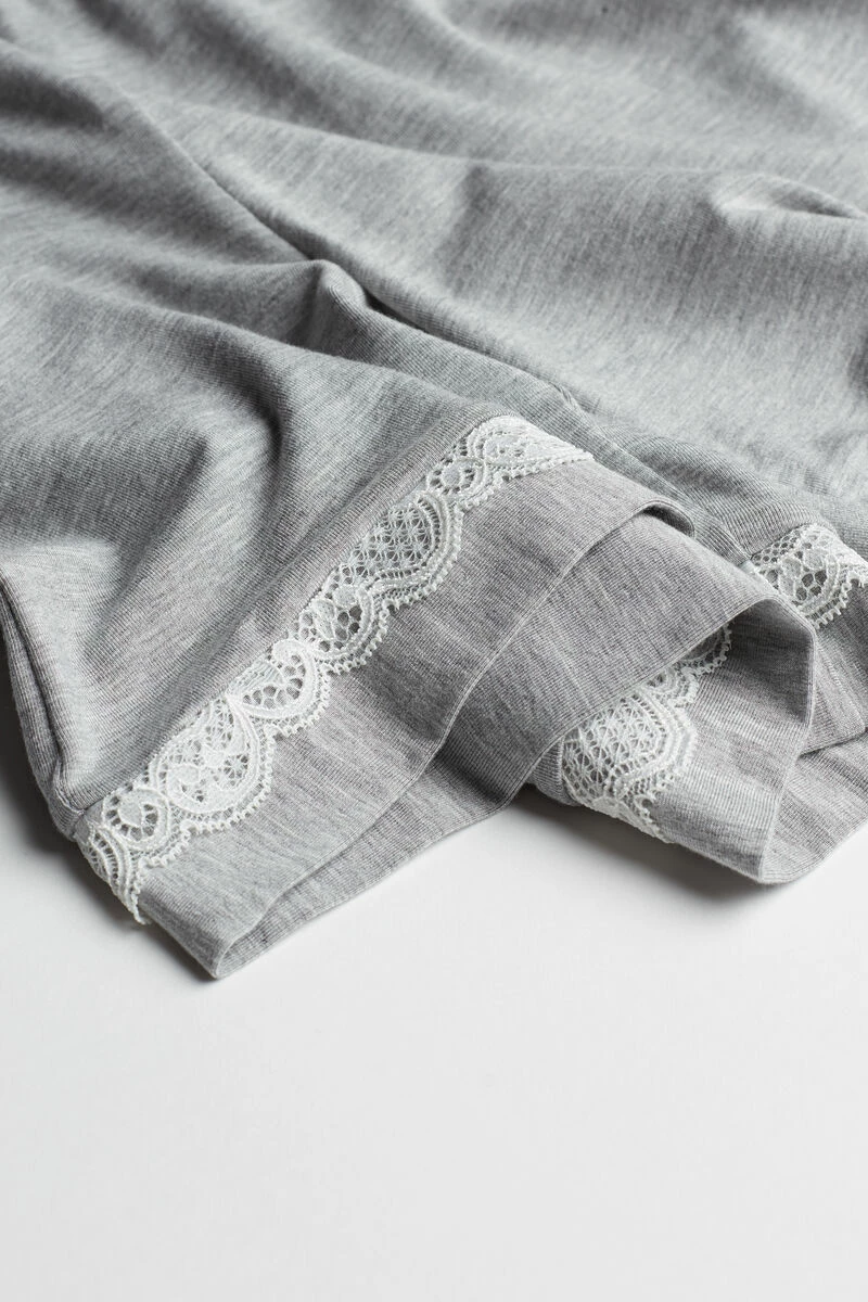 Modal Shorts With Lace Details 9 Modal Shorts With Lace Details - Image 7