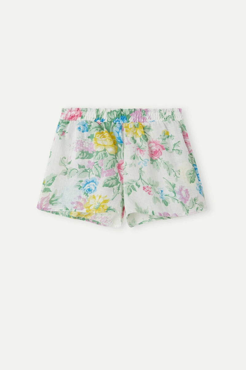 Summer Garden Linen Shorts 7 Summer Garden Linen Shorts - Image 5