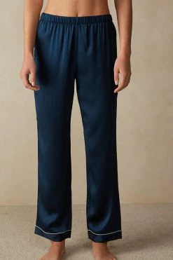 Silk Satin Trousers