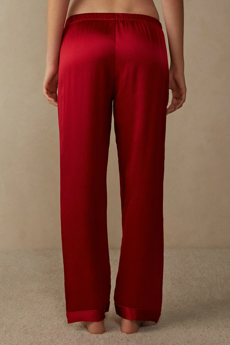 Silk Satin Trousers 6 Silk Satin Trousers - Image 4