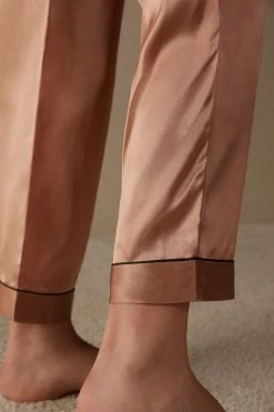 Silk Satin Trousers 11 Silk Satin Trousers -intimissimi shop PDL1233163I DT1W