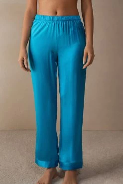 Silk Satin Trousers