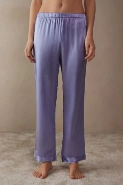 Silk Satin Trousers
