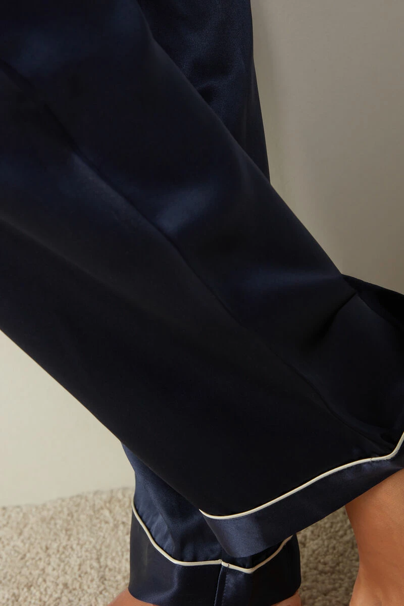 Silk Satin Trousers 5 Silk Satin Trousers - Image 4
