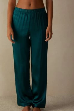 Silk Satin Trousers