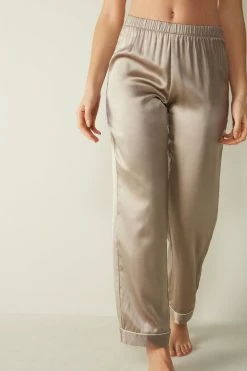 Silk Satin Trousers