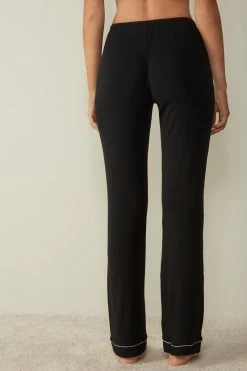 Long Micromodal Trousers 13 Long Micromodal Trousers -intimissimi shop PDL701019 BI