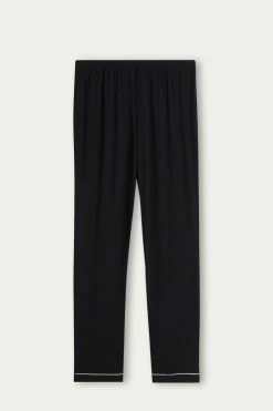 Long Micromodal Trousers 14 Long Micromodal Trousers -intimissimi shop PDL701019 F