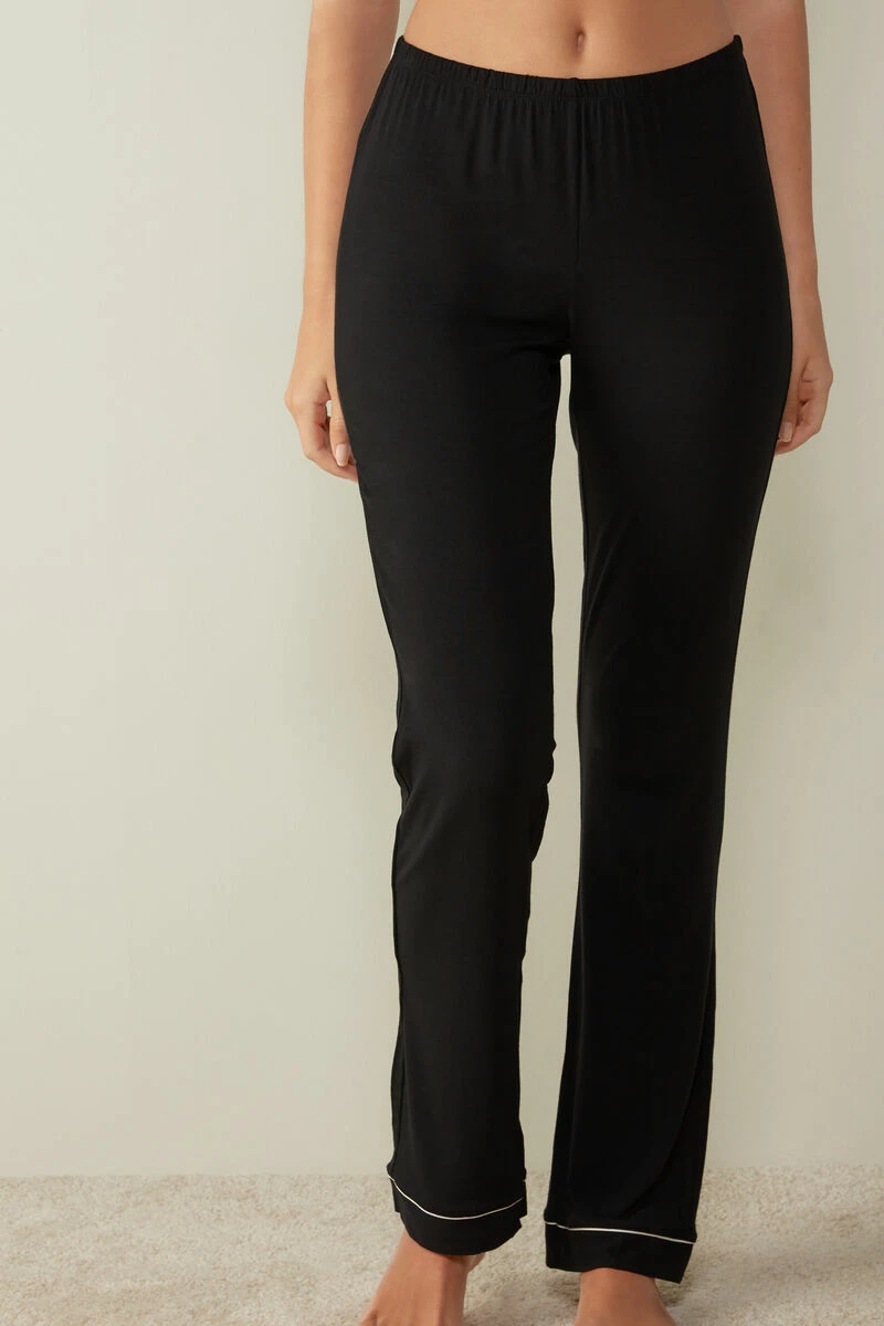 Long Micromodal Trousers 3 Long Micromodal Trousers
