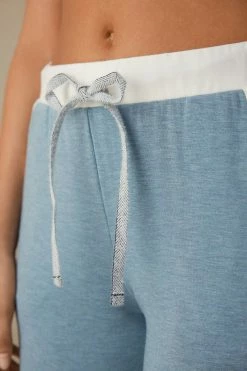 Romantic Bedroom Modal With Wool Full-Length Trousers With Contrasting Trim 12 Romantic Bedroom Modal With Wool Full-Length Trousers With Contrasting Trim -intimissimi shop PDL903145J DT1W