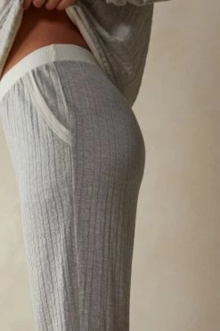 Timeless Heritage Full-Length Trousers With Cuffed Ankles 12 Timeless Heritage Full-Length Trousers With Cuffed Ankles -intimissimi shop PDL906P154J DT1W