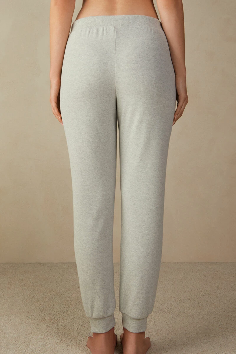Warm Cuddles Full-Length Trousers With Cuffed Ankles 7 Warm Cuddles Full-Length Trousers With Cuffed Ankles - Image 5