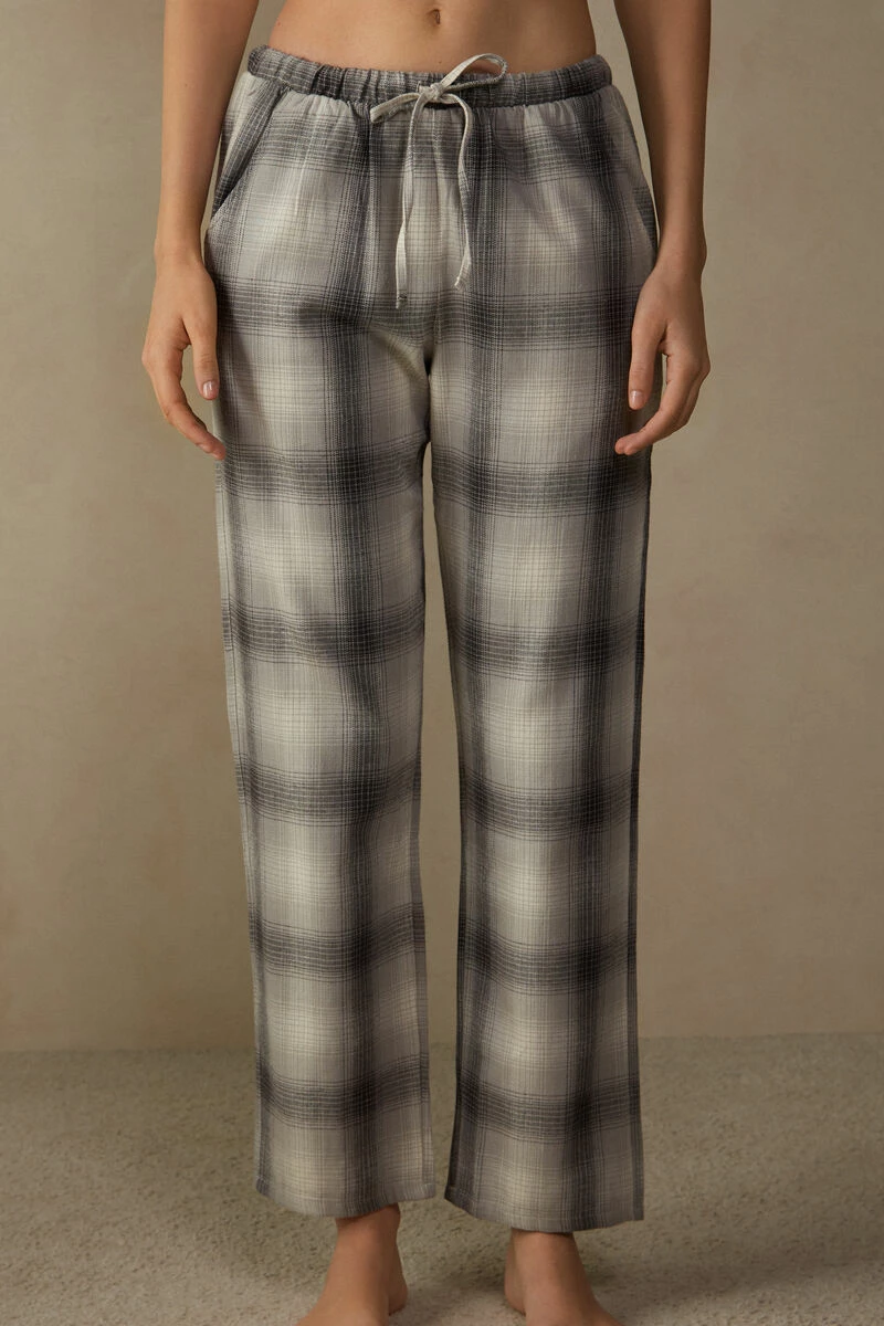Warm Cuddles Brushed Plain-Weave Trousers 3 Warm Cuddles Brushed Plain-Weave Trousers