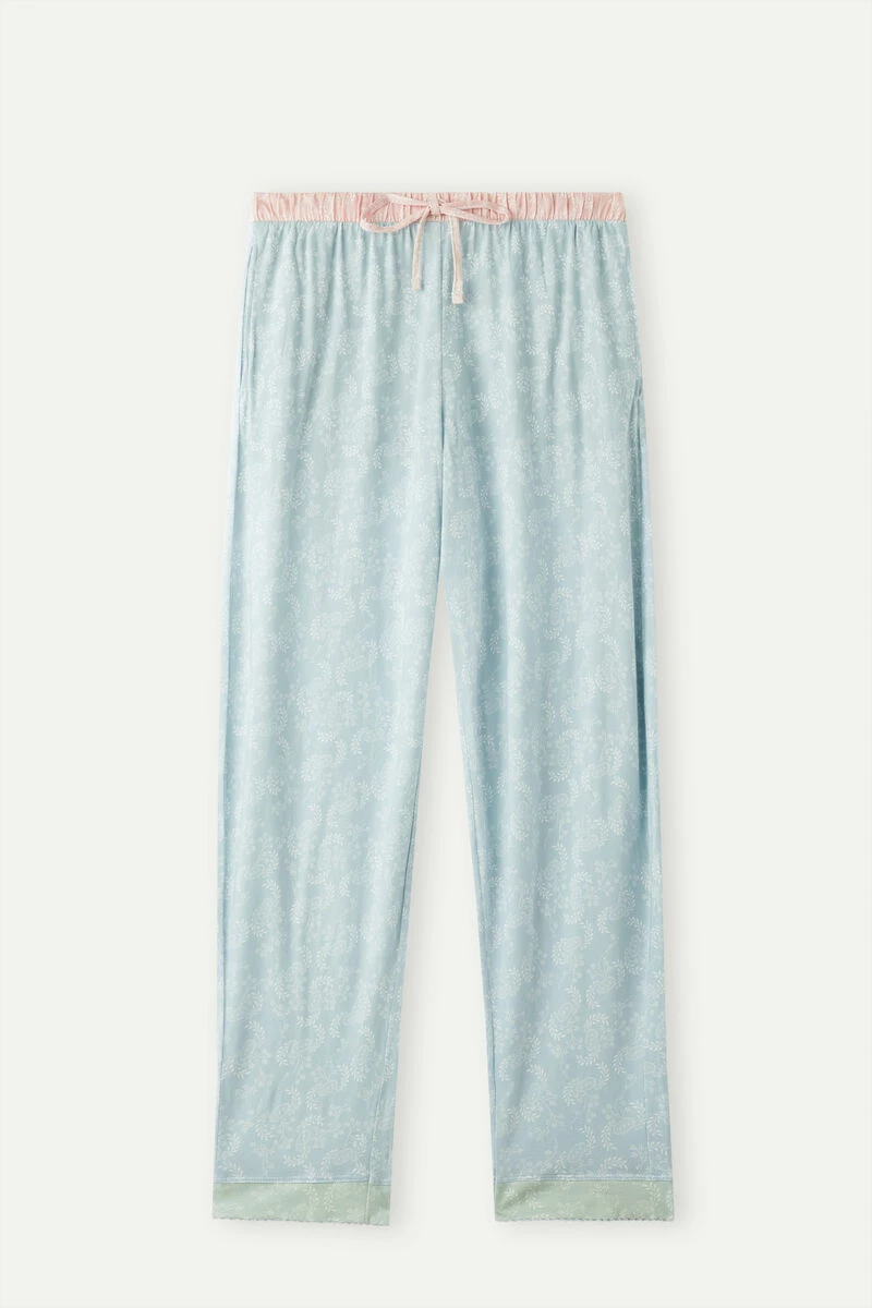 Romantic Cashmere Full-Length Cotton Trousers 7 Romantic Cashmere Full-Length Cotton Trousers - Image 5