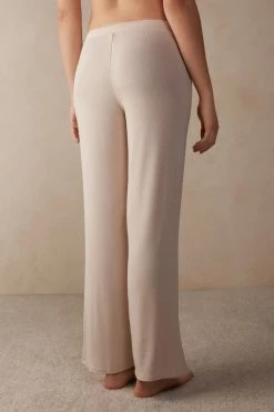 Simple Elegance Long Modal Trousers 13 Simple Elegance Long Modal Trousers -intimissimi shop PDL911227J BI