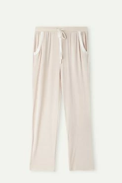 Simple Elegance Long Modal Trousers 14 Simple Elegance Long Modal Trousers -intimissimi shop PDL911227J F