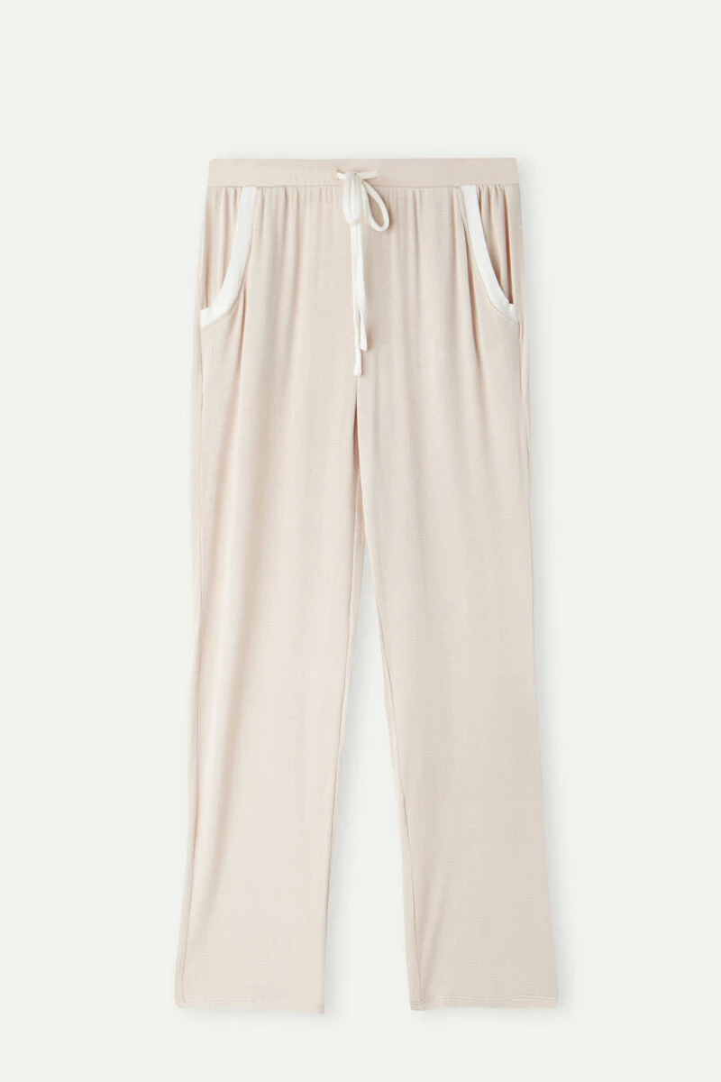 Simple Elegance Long Modal Trousers 8 Simple Elegance Long Modal Trousers - Image 6