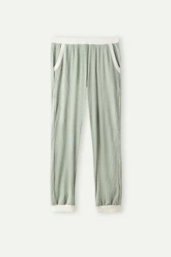 Lost In Fields Full-Length Modal Trousers 14 Lost In Fields Full-Length Modal Trousers -intimissimi shop PDL913231J F
