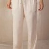 Lost In Fields Full-Length Plain-Weave Modal Trousers 2 Lost In Fields Full-Length Plain-Weave Modal Trousers -intimissimi shop PDL913T230J FI