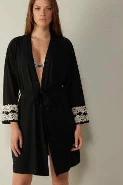 Pretty Flowers Modal Negligee