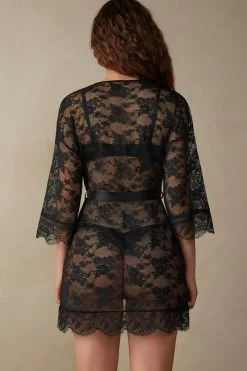 Shine High Like Stars Lace Kimono -intimissimi shop PVD2481019 BI