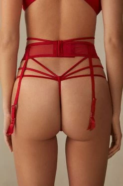 Undress To Impress Suspenders -intimissimi shop RGC24789888 BI