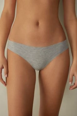 Laser-cut Cotton Brazilian Underwear
