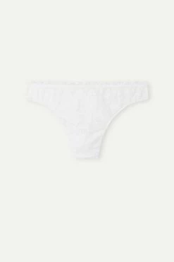 Lace And Microfibre Brazilian Briefs 14 Lace And Microfibre Brazilian Briefs -intimissimi shop SBD96M001 F
