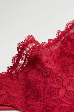 Lace And Microfibre Brazilian Briefs -intimissimi shop SBD96M1473 D1