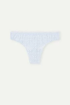 Lace And Microfibre Brazilian Briefs 14 Lace And Microfibre Brazilian Briefs -intimissimi shop SBD96M220J F