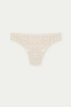 Lace And Microfibre Brazilian Briefs 14 Lace And Microfibre Brazilian Briefs -intimissimi shop SBD96M2280 F