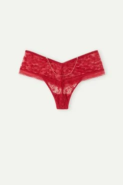 Luxury Treats 80s-Style Brazilian-Cut French Knickers -intimissimi shop SC2475B9888 F