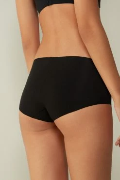 Laser-Cut Cotton French Knickers -intimissimi shop SC70V2019 BI