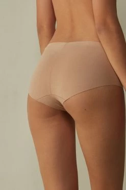 Laser-Cut Cotton French Knickers 13 Laser-Cut Cotton French Knickers -intimissimi shop SC70V2044 BI