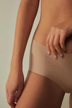 Laser-Cut Cotton French Knickers 12 Laser-Cut Cotton French Knickers -intimissimi shop SC70V2044 DT2W