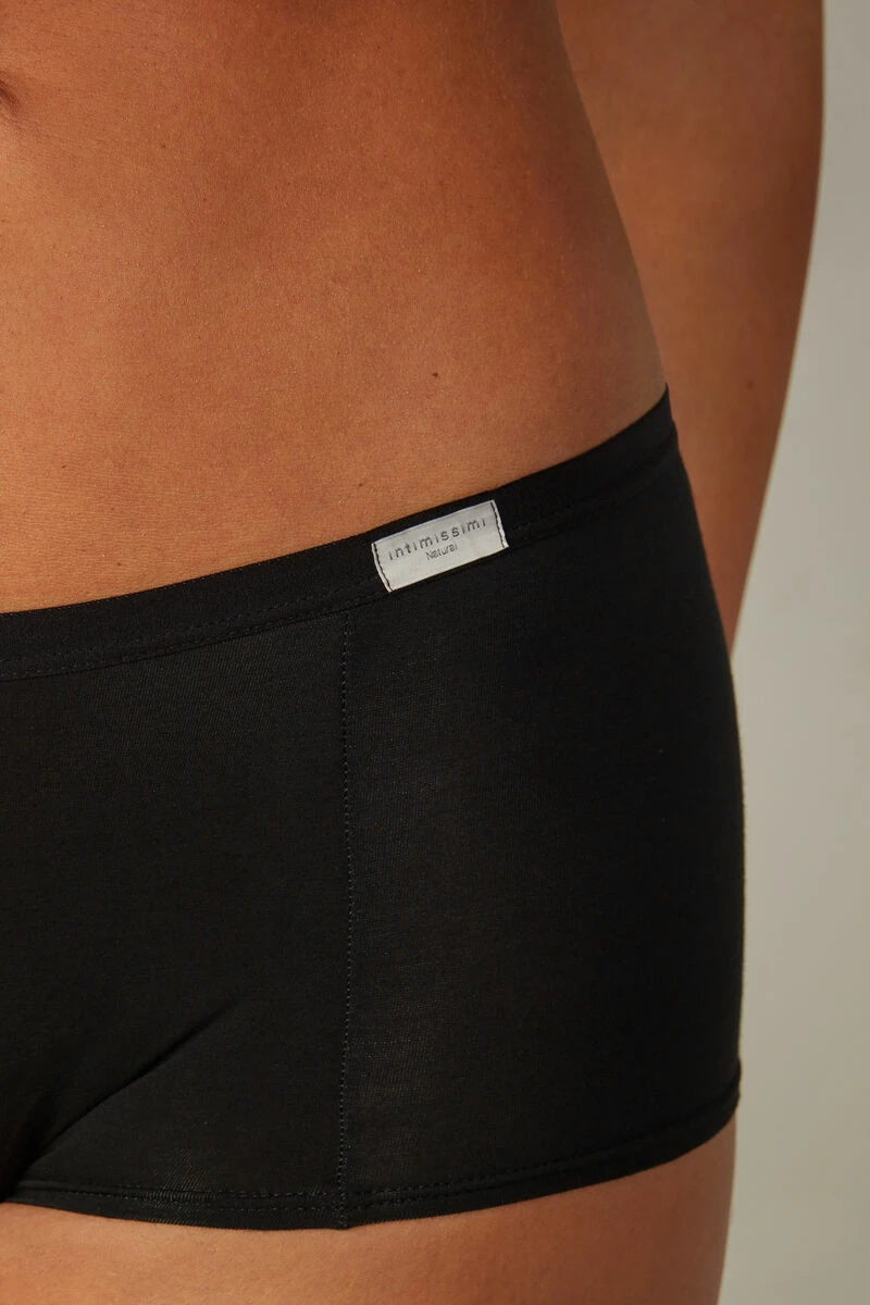 Natural Cotton Boy Short Panties 6 Natural Cotton Boy Short Panties - Image 4