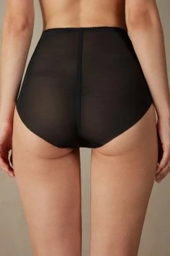 Retro Shaping French Knickers 11 Retro Shaping French Knickers -intimissimi shop SCD94A019 BI