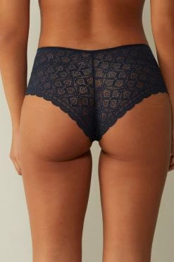 Lace French Knickers 13 Lace French Knickers -intimissimi shop SCD96A1467 BI