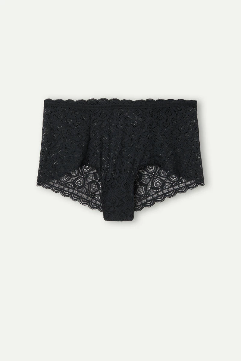High-Rise Lace French Knickers 8 High-Rise Lace French Knickers - Image 6
