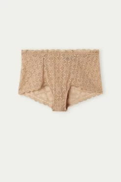High-Rise Lace French Knickers 14 High-Rise Lace French Knickers -intimissimi shop SCD96P044 F