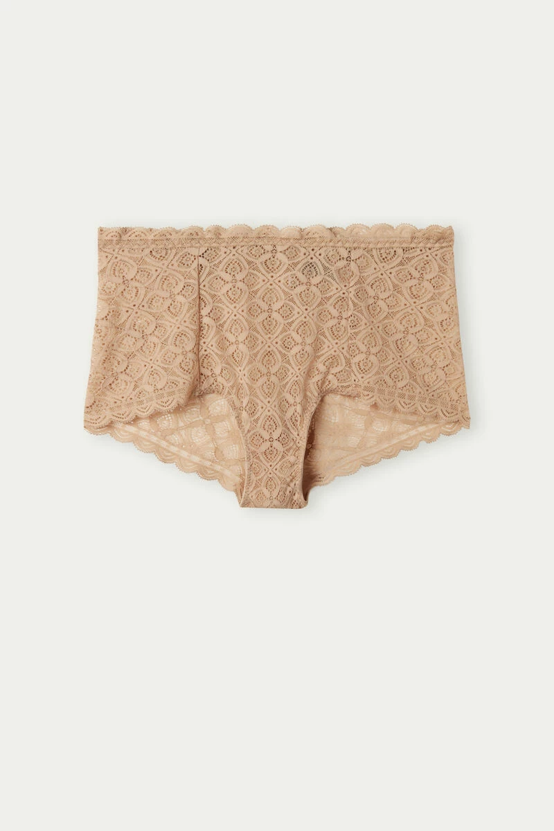 High-Rise Lace French Knickers 8 High-Rise Lace French Knickers - Image 6