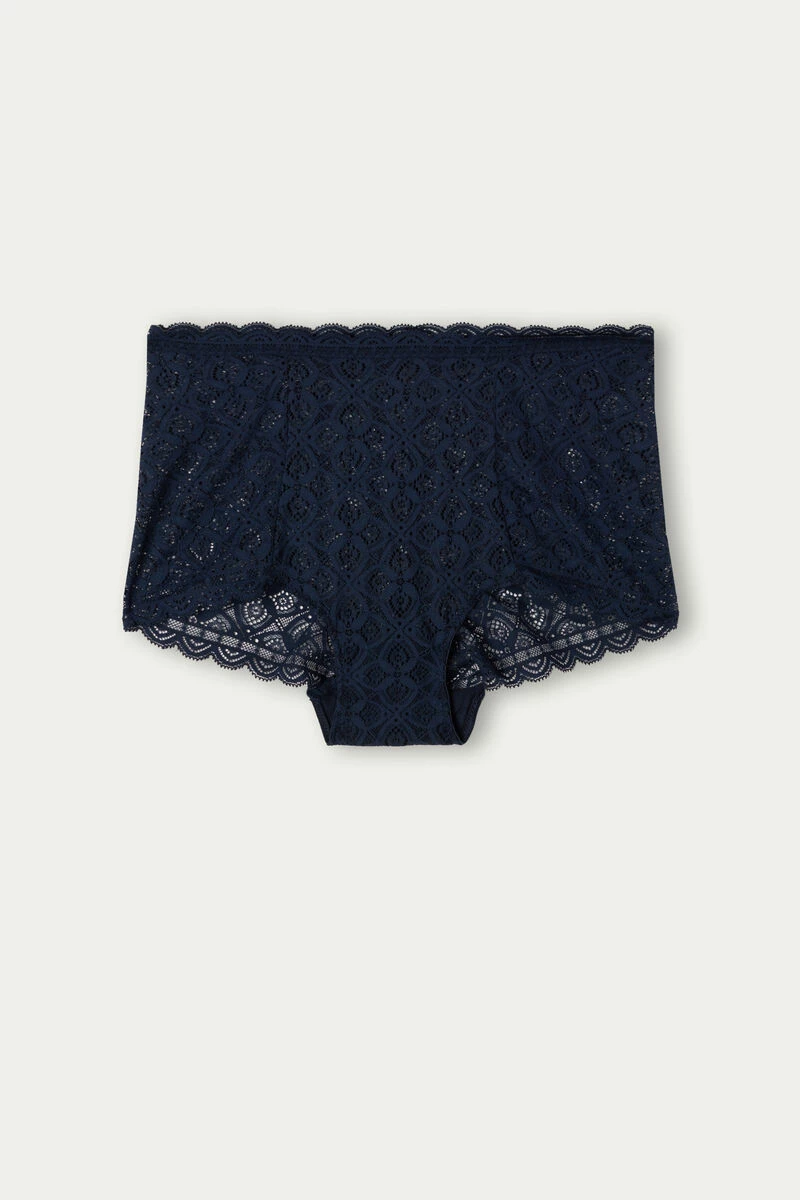 High-Rise Lace French Knickers 8 High-Rise Lace French Knickers - Image 6