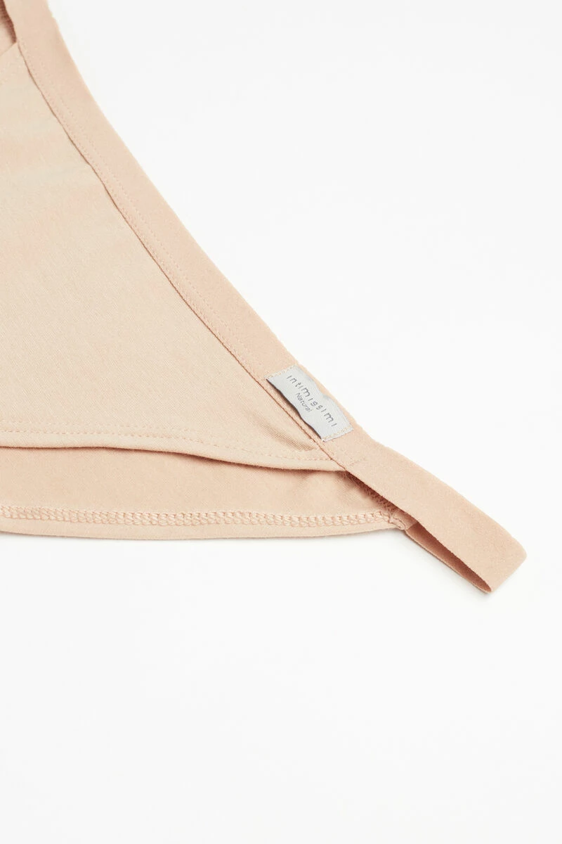 Natural Cotton Briefs With Side Straps 9 Natural Cotton Briefs With Side Straps - Image 7