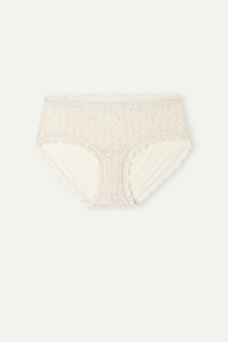 Microfibre And Lace Briefs 8 Microfibre And Lace Briefs - Image 6