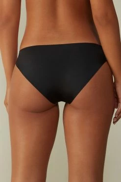 Seamless Microfibre Snug-Fit Panties 13 Seamless Microfibre Snug-Fit Panties -intimissimi shop SID49V019 BI
