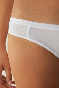 Natural Cotton Panties 11 Natural Cotton Panties -intimissimi shop SID65A001 DT1W