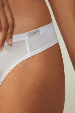 Natural Cotton Panties 12 Natural Cotton Panties -intimissimi shop SID65A001 DT2W