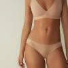 Natural Cotton Panties 2 Natural Cotton Panties -intimissimi shop SID65A044 FI