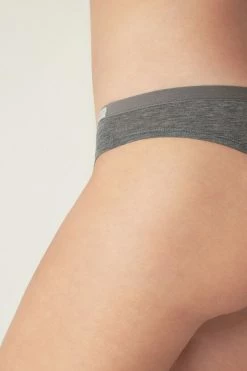 Natural Cotton Panties 10 Natural Cotton Panties -intimissimi shop SID65A616I DT1W